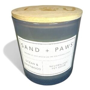 Sand + Paws Odor Neutralizing Scented Candle - Ocean & Driftwood, 21oz, 3 Wick